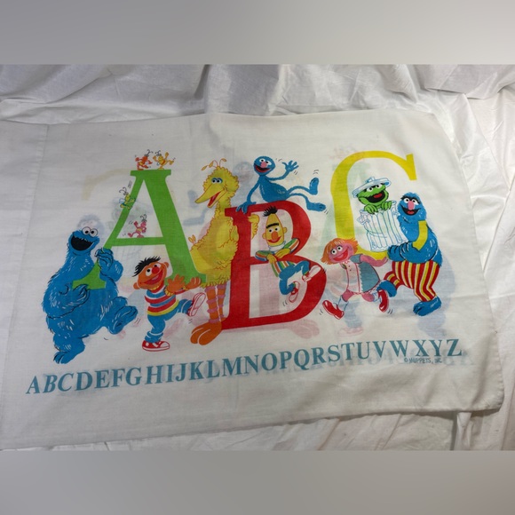 Sesame Street Other - Vintage Sesame Street Pillowcase